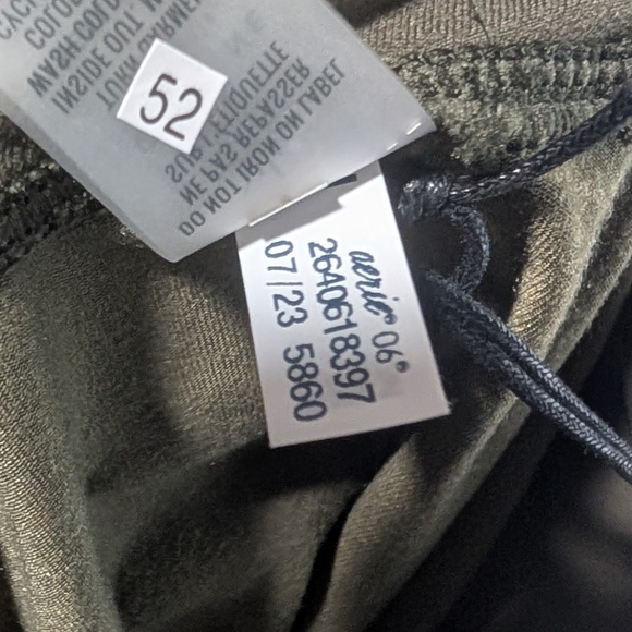 OFFLINE by Aerie | Real Luxe Faux Leather Legging In Green - Picture 10 of 12